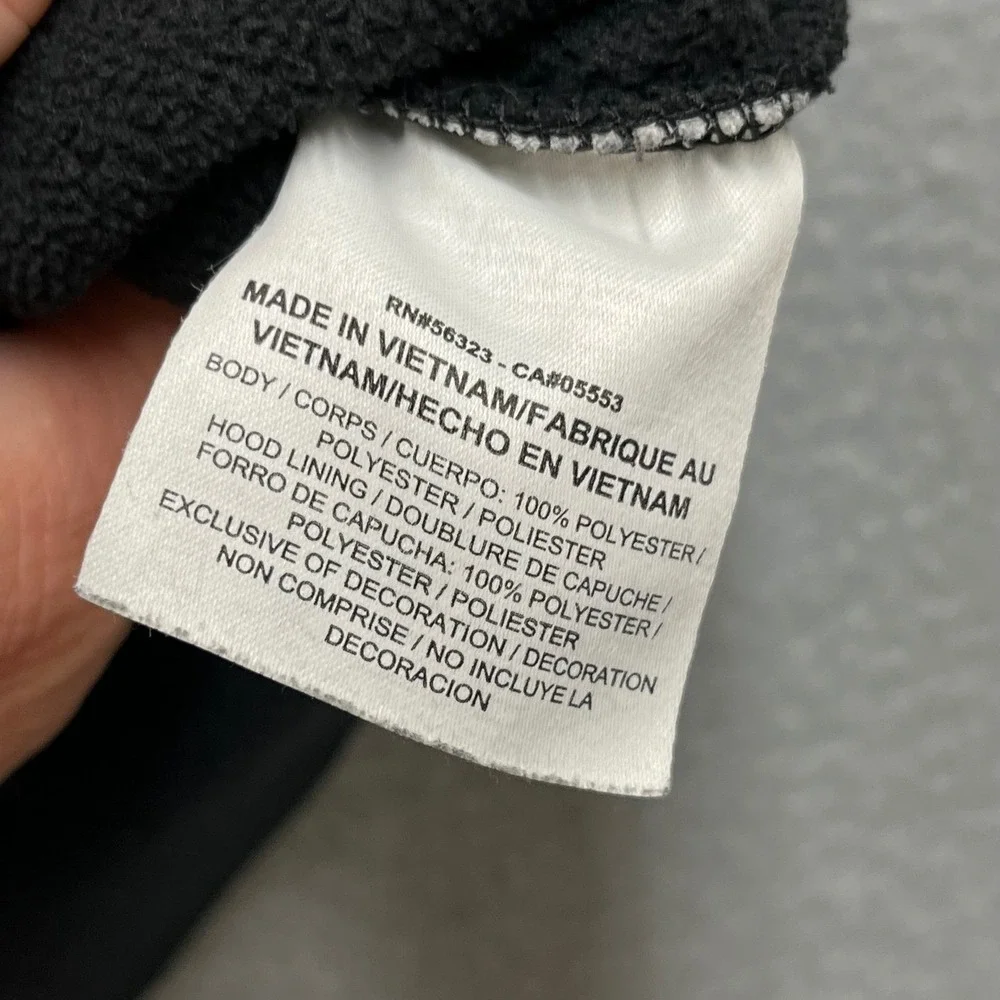 Nike NSW Core Winter Polar Fleece Hoodie Mens S Black 929114-010 20x27 EUC